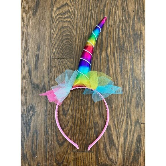 3/$30 Unicorn and Mermaid Sparkle Rainbow Girls  Headbands - Picture 4 of 7